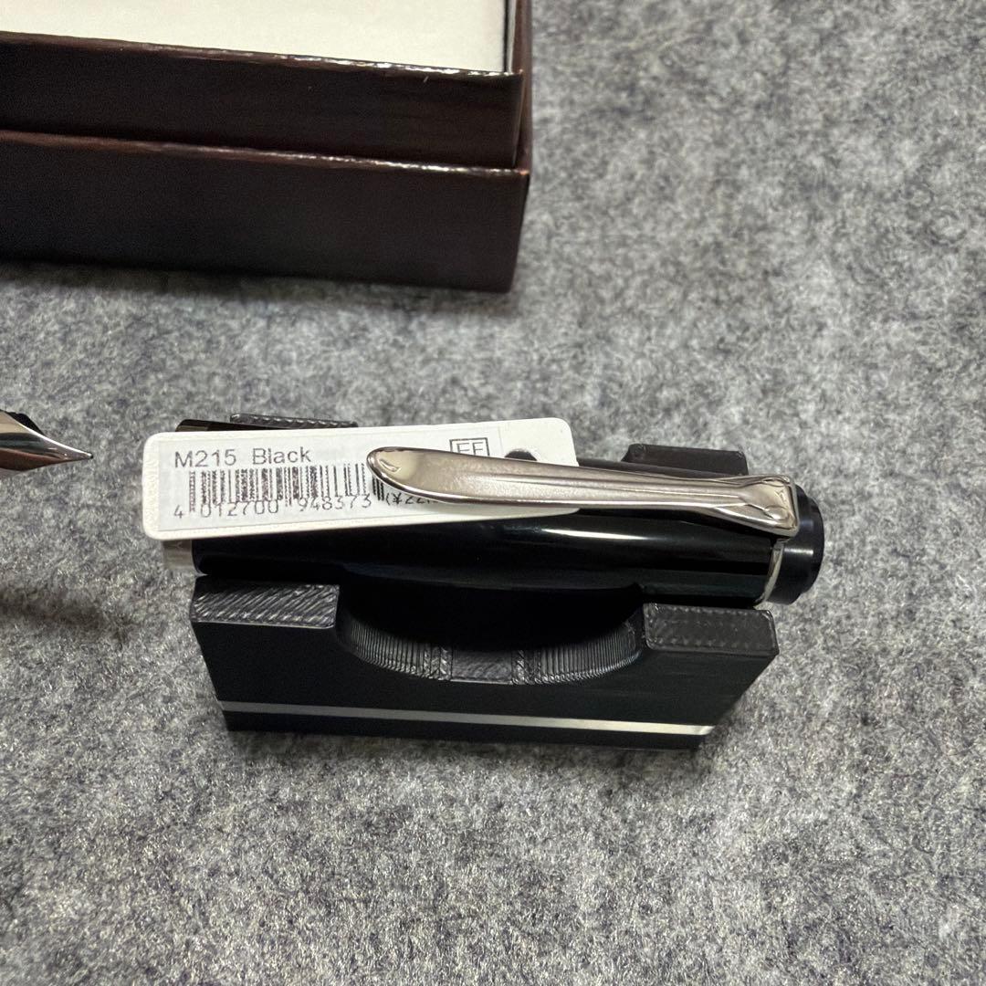 レア☆新品未使用 ペリカン M215 トラディショナルブラック ニブEF 極細☆