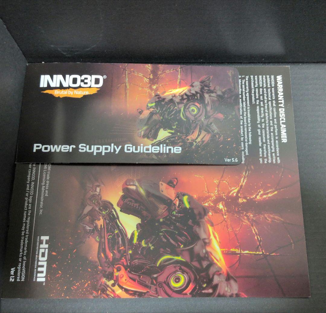 グラフィックボード・グラボ・ビデオカード INNO3D GeForce RTX 3050 6GB