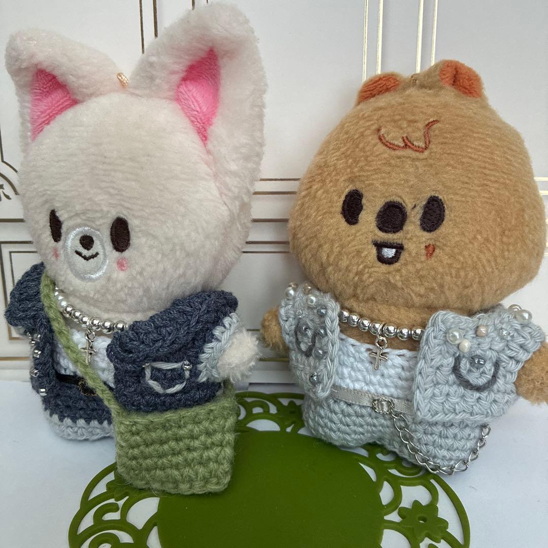 ゆうち様　SKZOO 10cmぬいぐるみ用 衣装　ハン　アイエン