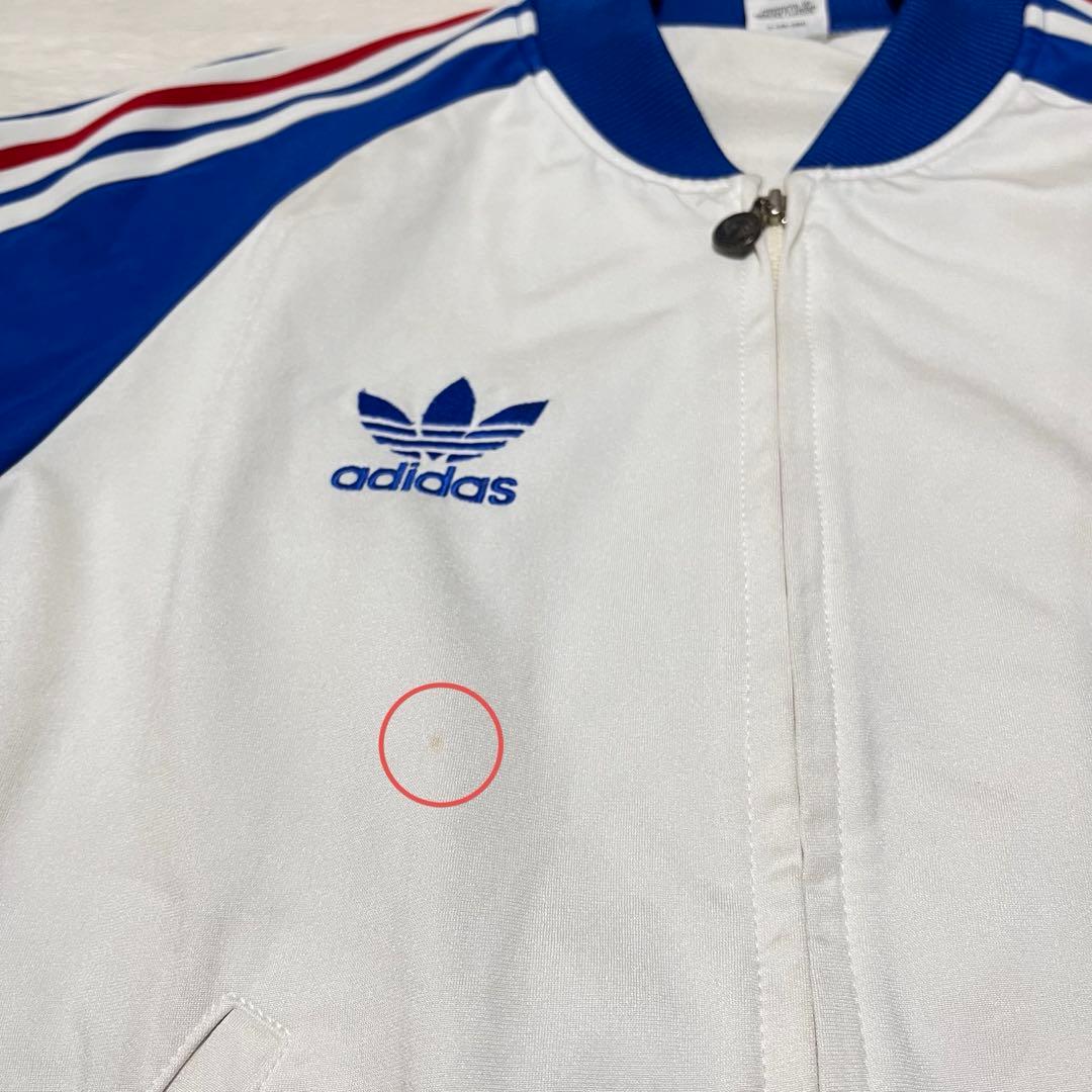 レア★80s【Old adidas】西ドイツタグ デサント製 トラックジャケット