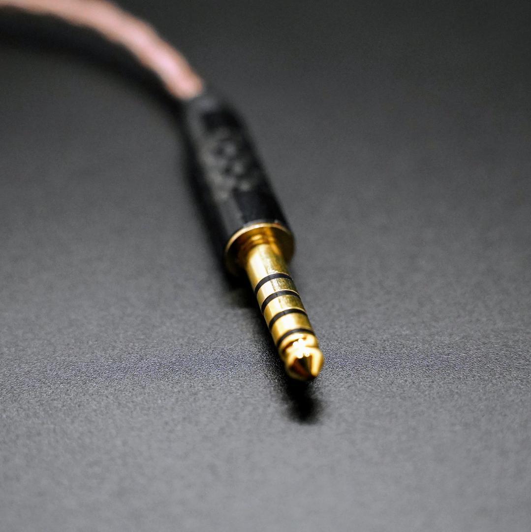 【超高評価】DIY ソニー キンバーケーブル最高仕様 IE900/4.4mm