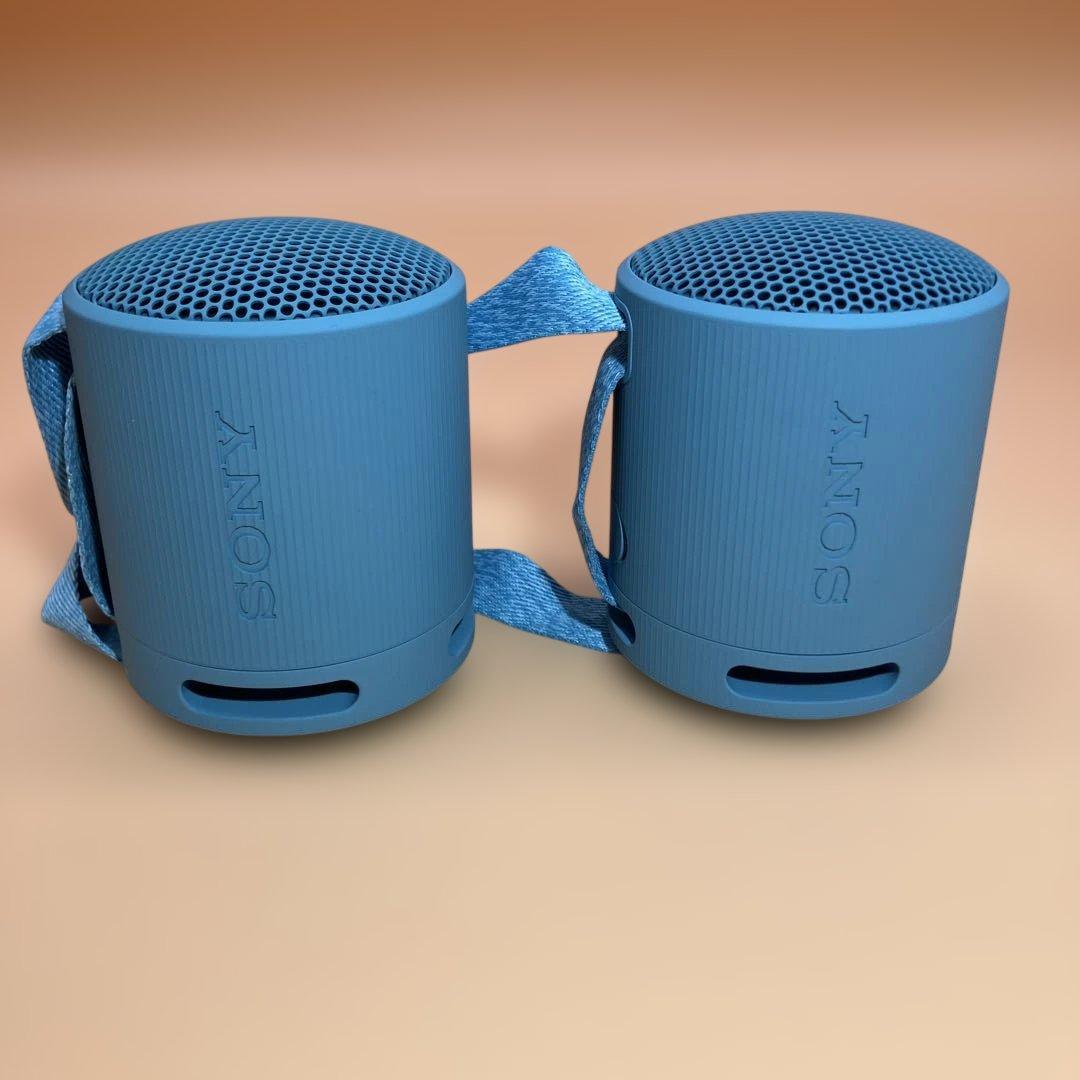 【2機セット】【美品】SONYワイヤレススピーカー SRS-XB100
