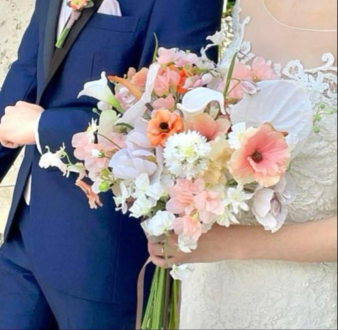 ［お値下げしました！］ウェディングブーケ　アーティフィシャルフラワー　ブーケ