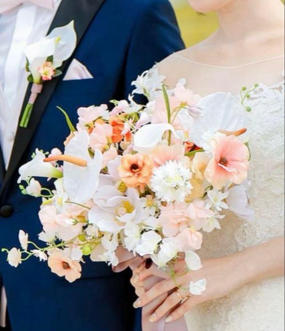 ［お値下げしました！］ウェディングブーケ　アーティフィシャルフラワー　ブーケ