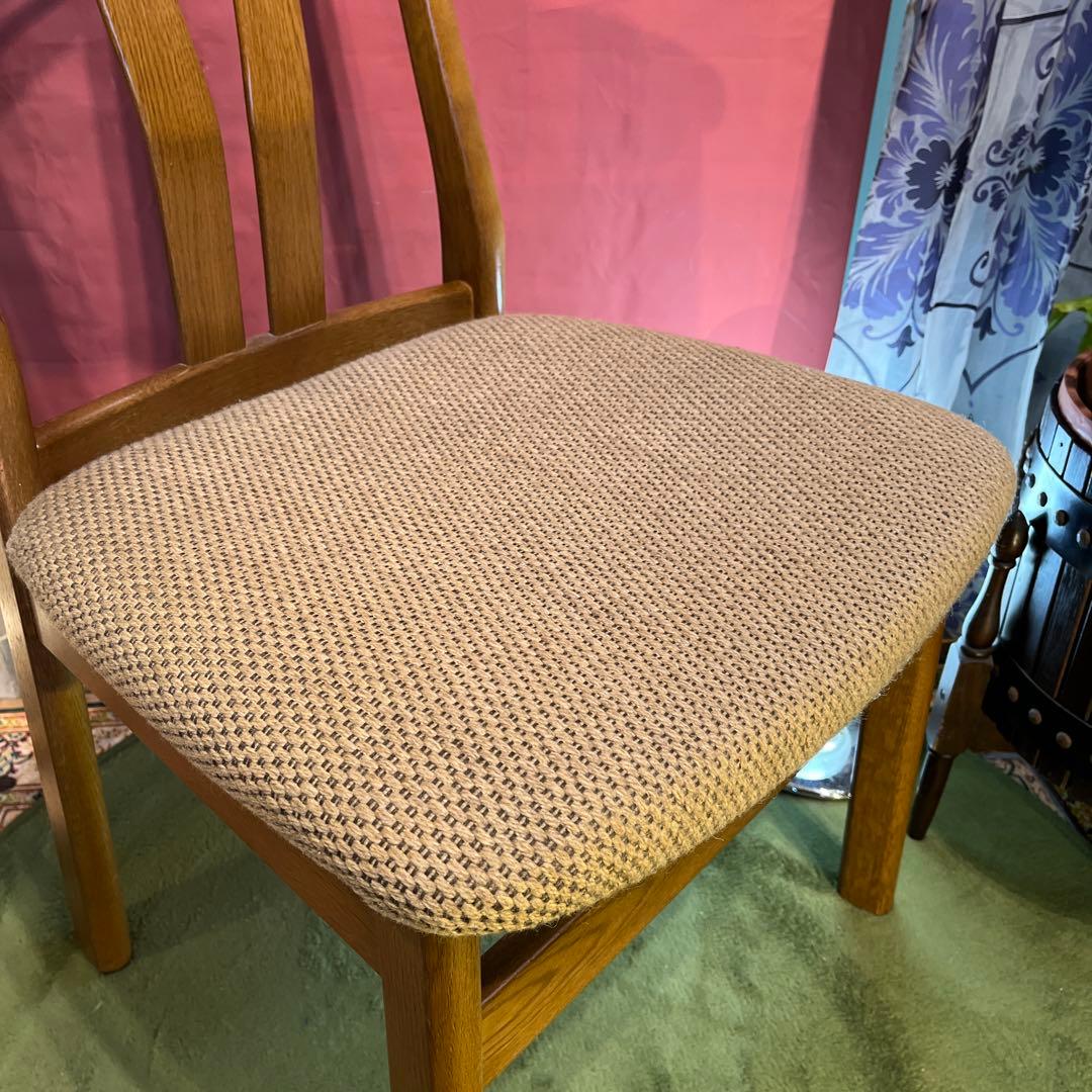 80’s ヴィンテージ 池田木工　北欧スタイル　ハイバックチェア