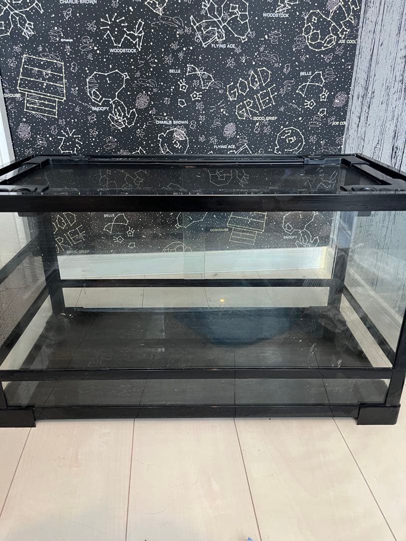 SANKO パンテオン ブラック BK6035 爬虫類 ケージ フトアゴ