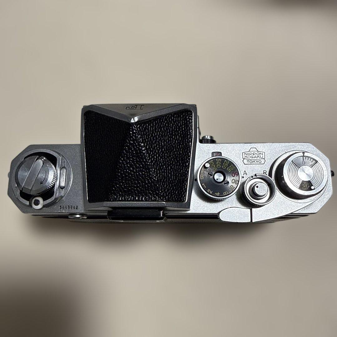 【美品】 Nikon F アイレベル シルバー 前期 富士山 640万台