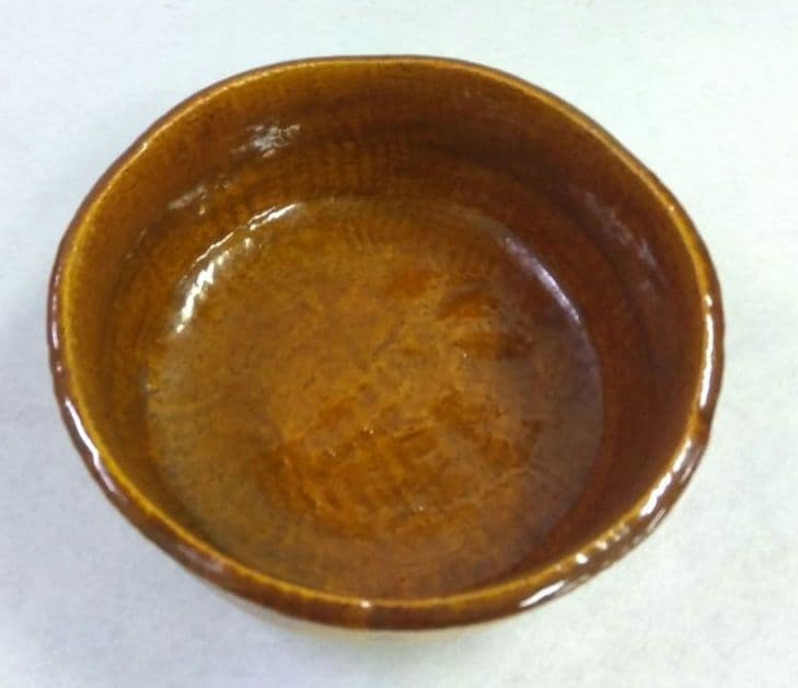 茶道具 灰器 炉用 裏千家 玄々斎好 鶴写 吉村楽入 京焼 楽焼