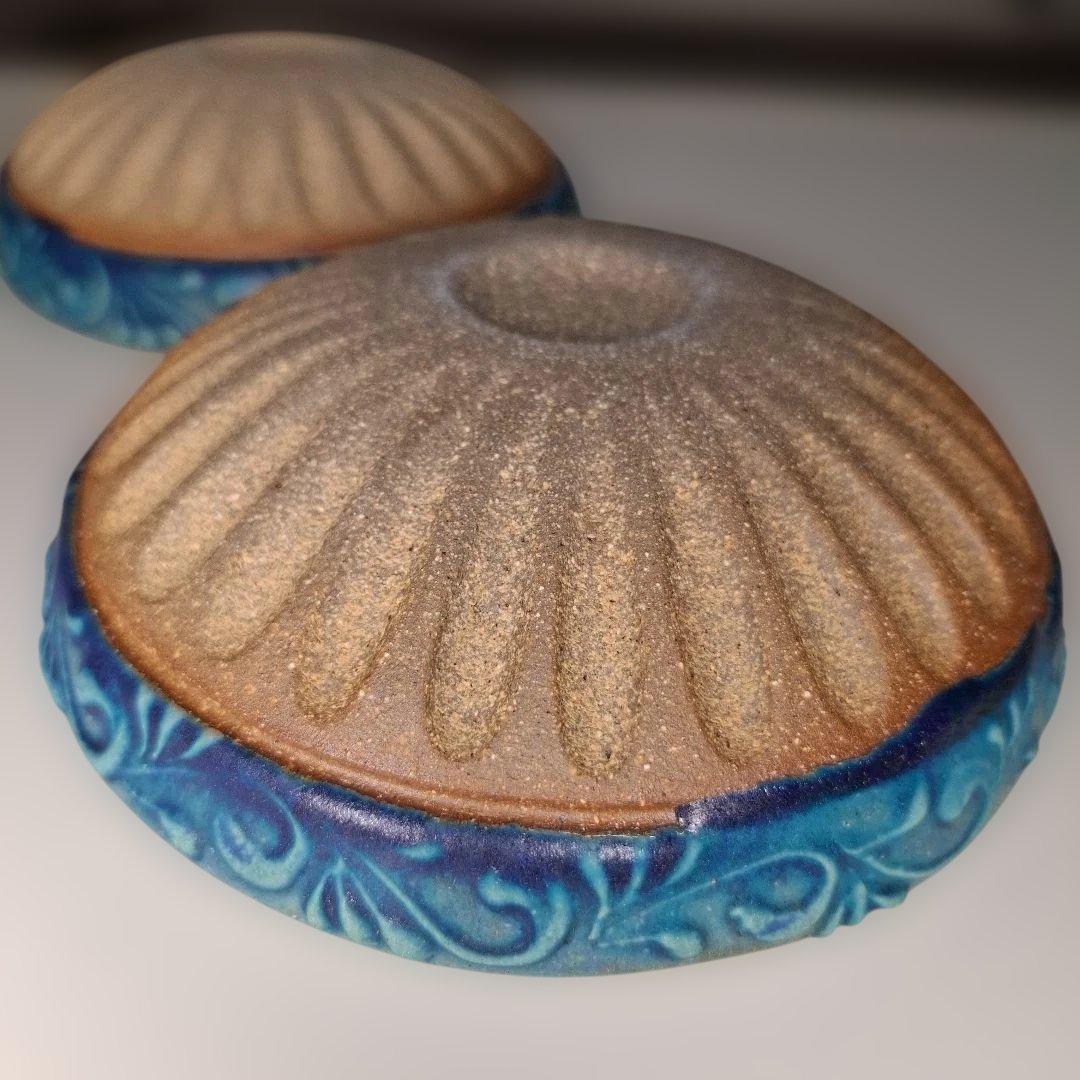 やちむん　5寸鉢　2点