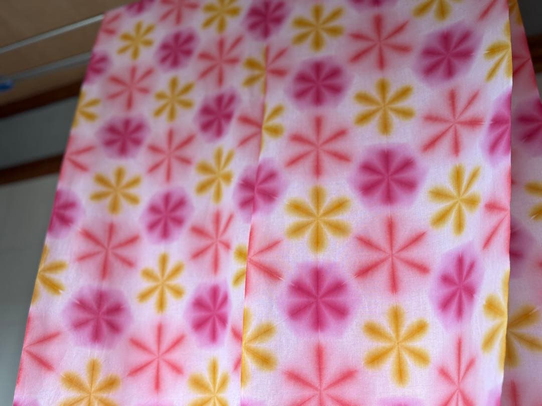 オーダー 手染め 藍染 雪花絞り生地 さらしおんぶ抱っこ紐
