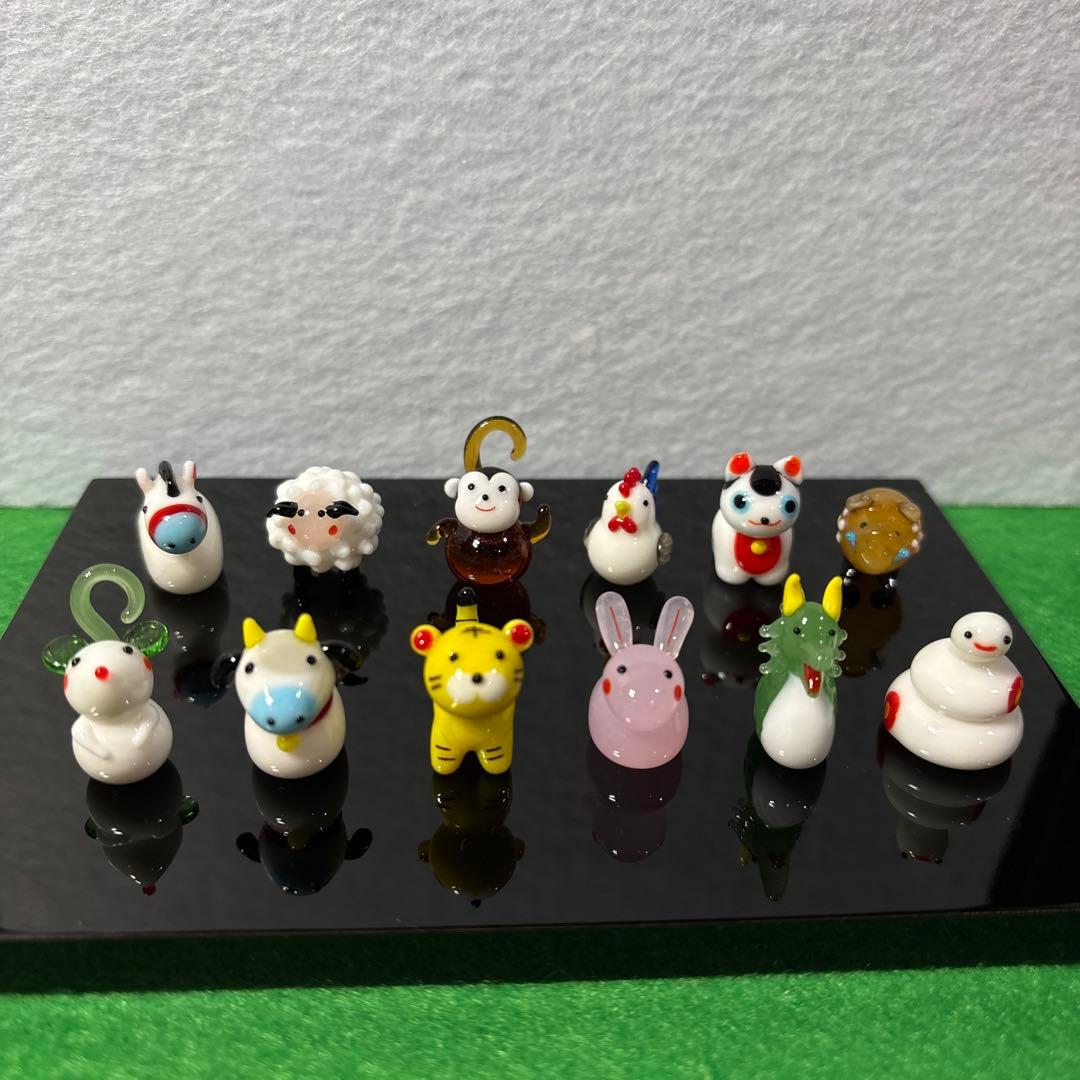 かずみん　ガラス細工　ミニチュア