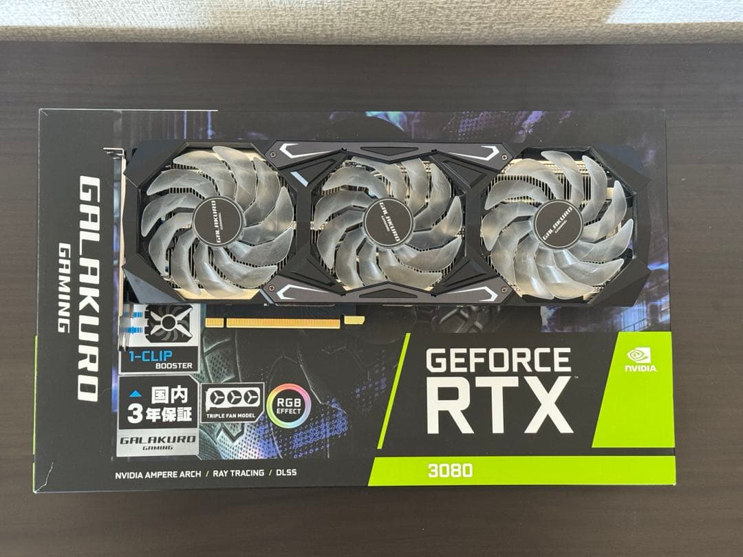 グラフィックボード・グラボ・ビデオカード GALAKURO GeForce RTX 3080 10GB