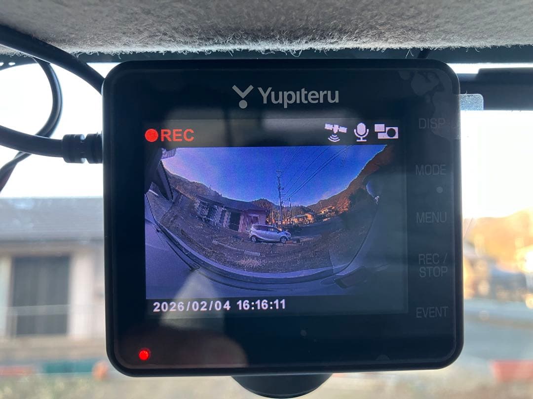 ユピテルZQ-31R marumie全周囲360°&リアカメラドラレコ作動OK！