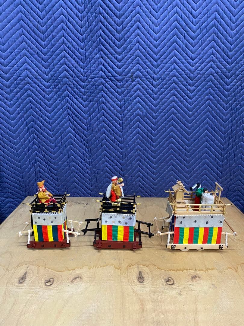 ユネスコ無形文化遺産登録　岐阜県大垣市の大垣まつりの山車のミニチュア1/20