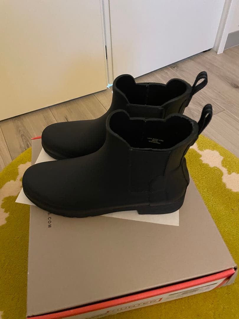 HUNTER リファインド チェルシー レインブーツ