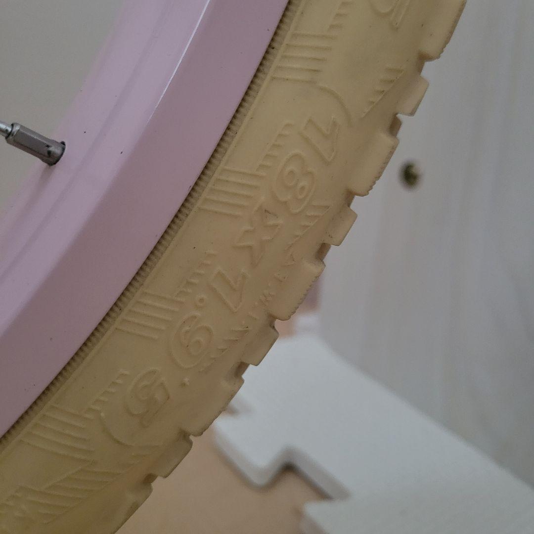 【引き取り限定】18インチ自転車 女の子向け