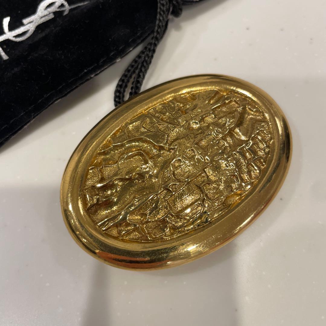 Yves Saint Laurent イヴ•サンローラン ブローチ フランス製