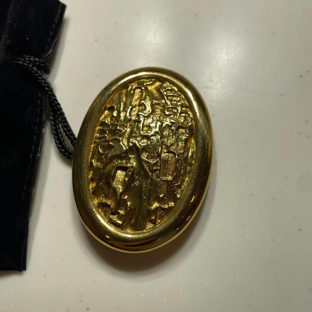 Yves Saint Laurent イヴ•サンローラン ブローチ フランス製