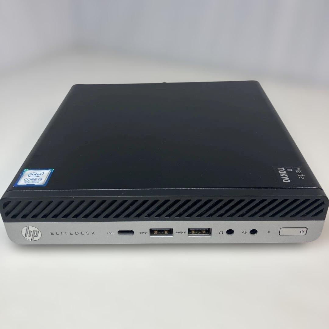 9世代！Core i3！HP EliteDesk800G5miniジャンク品！