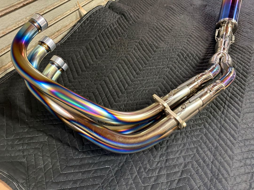 CB400SF/SB アールズギア　ワイバン フルチタンマフラー