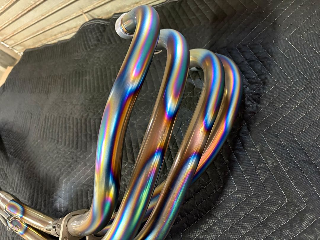 CB400SF/SB アールズギア　ワイバン フルチタンマフラー