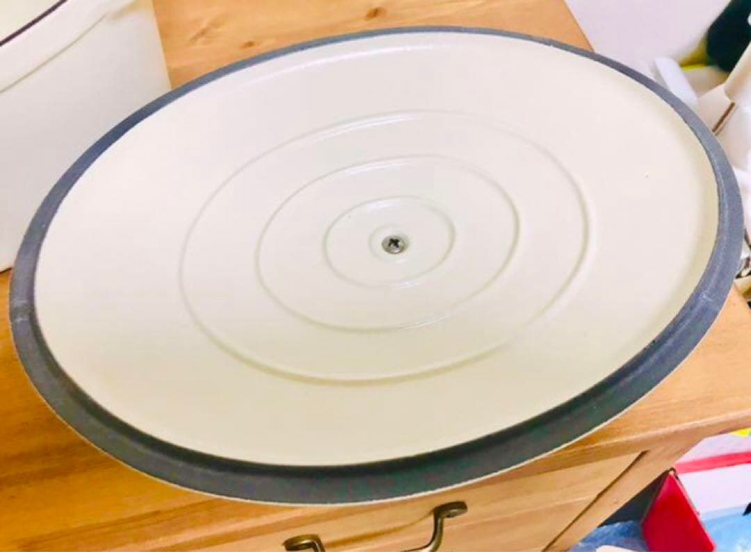 レア色　シャスール　オーバル　メレンゲ　鍋　27cm