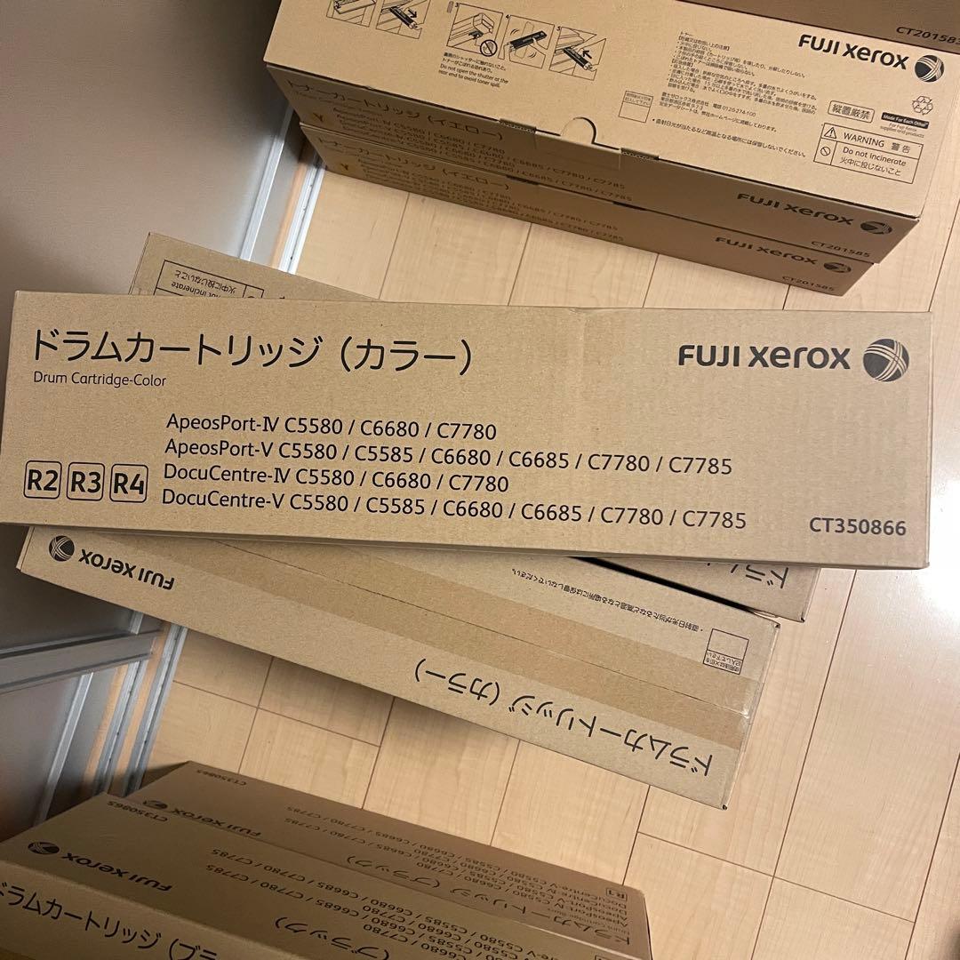 【7本】FUJI Xerox ドラムカートリッジ（カラー） CT350866