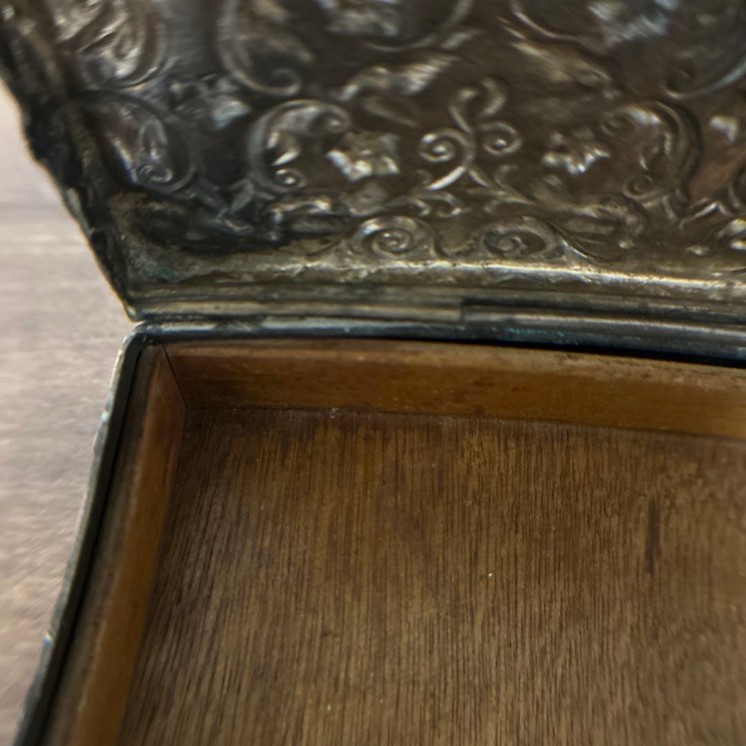 vintage Hazorfim銀製ボックス