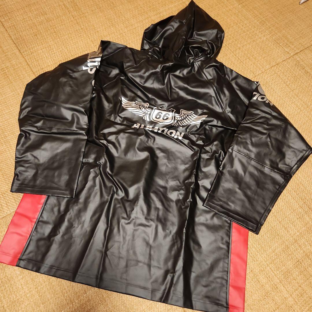 値下げ☆新品未使用　水産　パーカー　サロペット　100%防水　上下セット