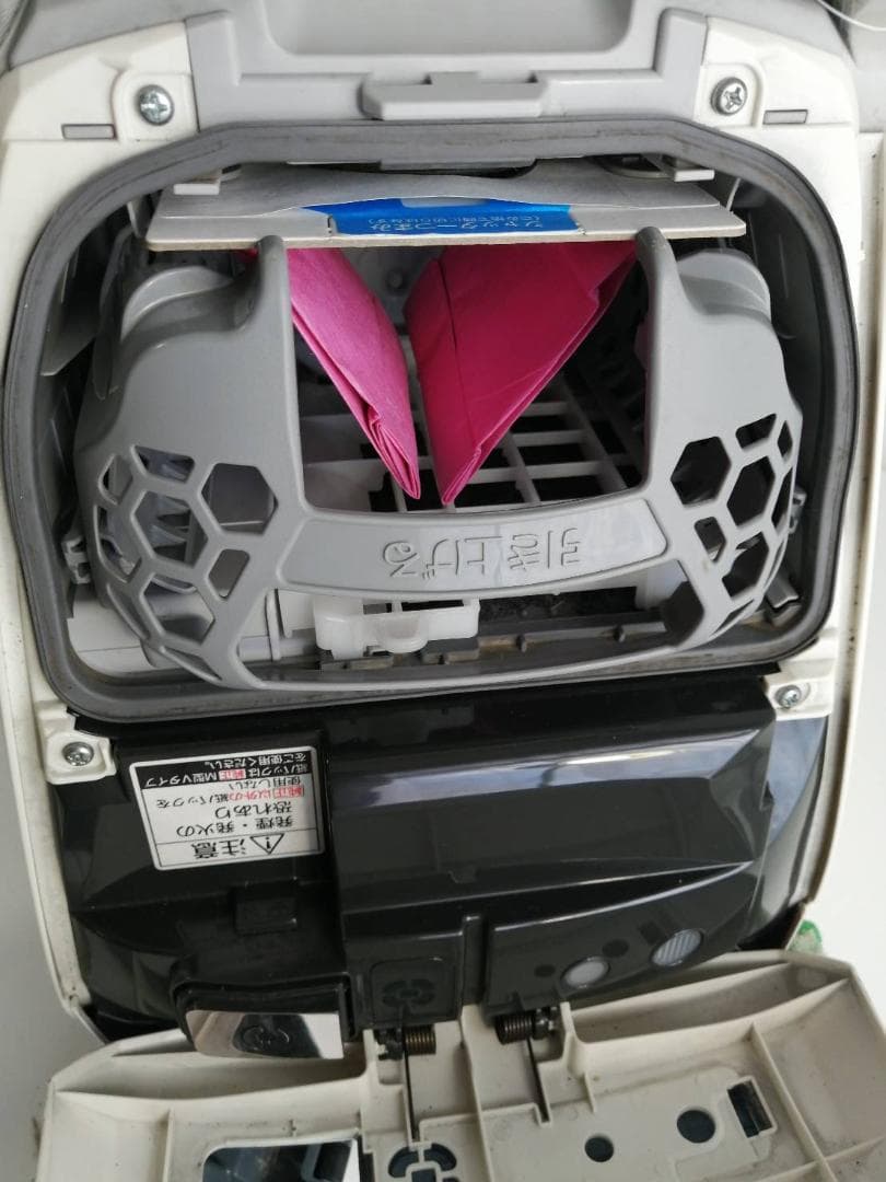 パナソニック 掃除機 花柄 エコナビ紙パック式 MC-PAE40J