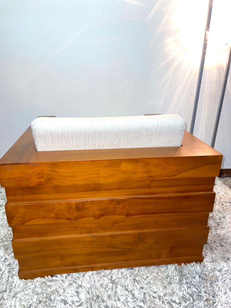 ♦︎参考価格　約180,000円♦︎ スキャンティーク　ソファ　チーク材　1P