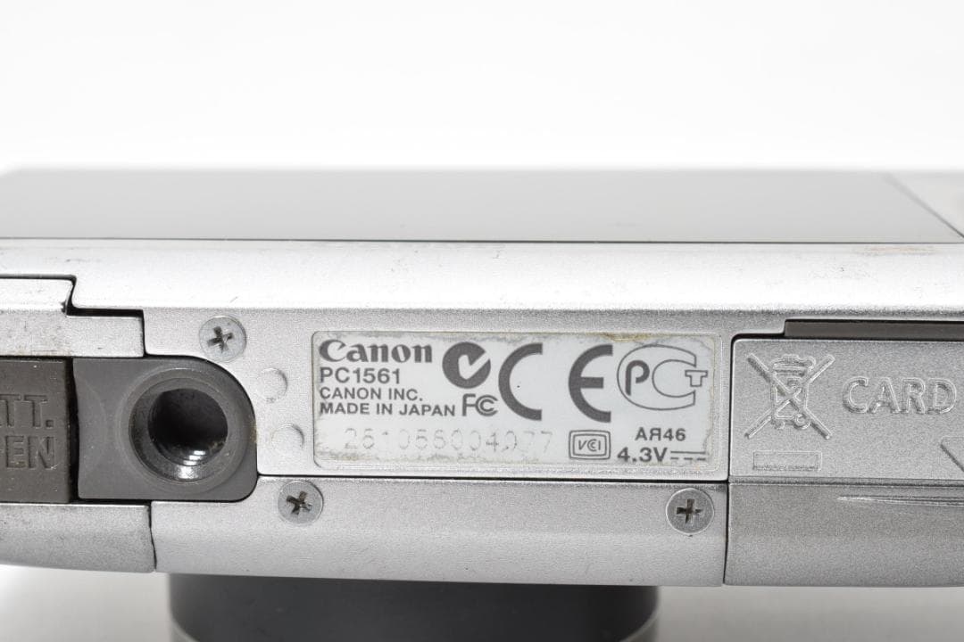 Canon IXY 50S コンパクトデタルカメラ ジャンク キャノン シルバー