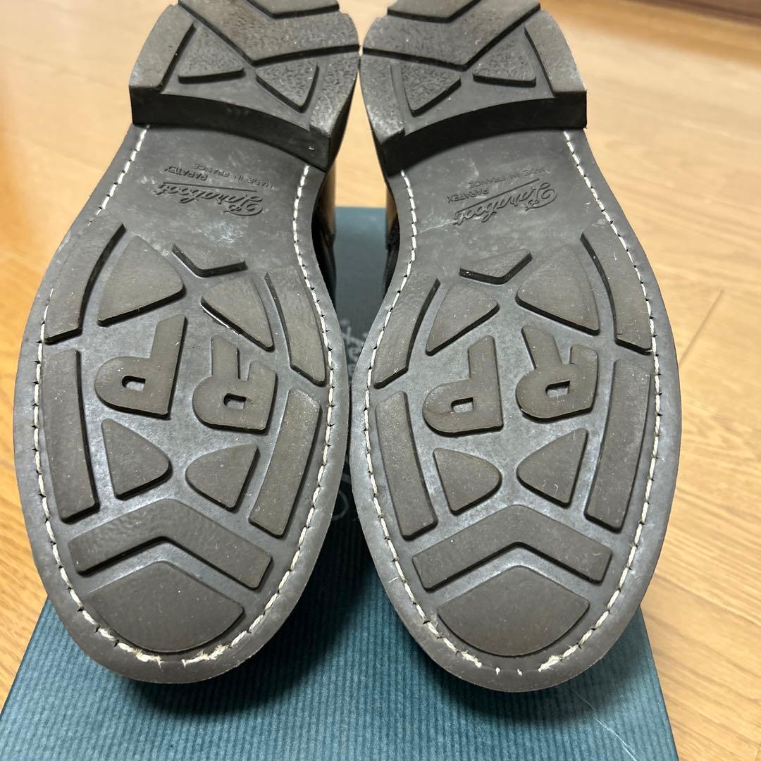 パラブーツ　paraboot シャンボード　カフェUK6.5