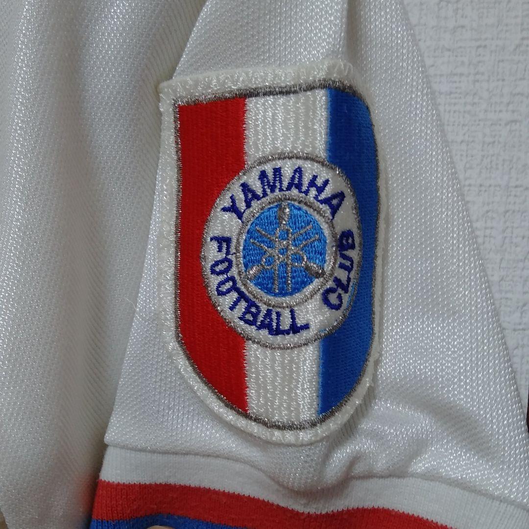 【激レア】日本リーグヤマハ発動機ユニフォーム　ゴン中山サイン入り