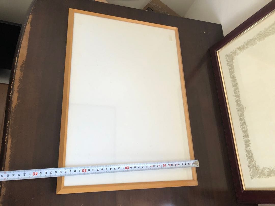 大型　額縁　6つ　フレームデッサン　ポスター　ガラス　世界堂