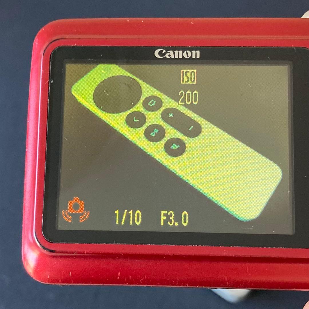 Canon PowerShot A480 レッド CCDセンサー コンデジ