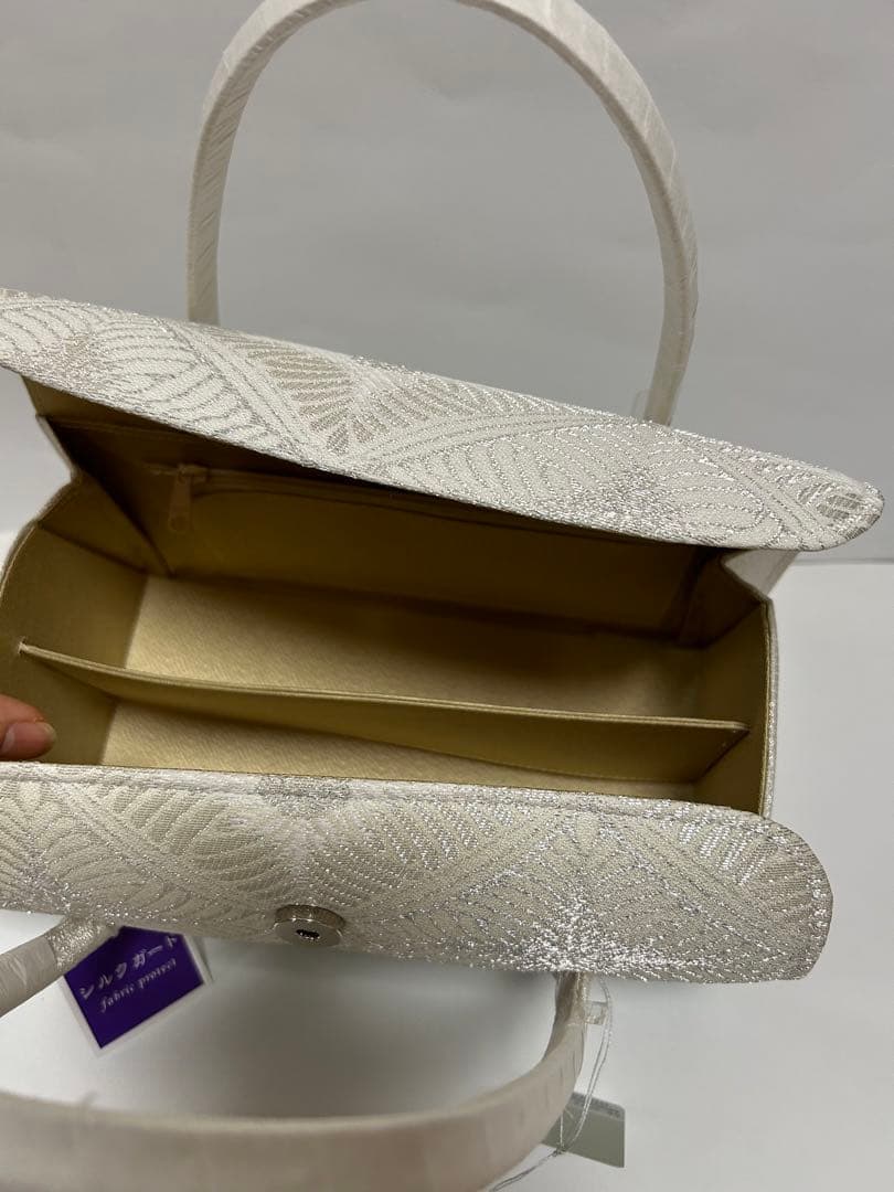 花！着物ようバック　かぶせバッグ　和装バック　あおりバック　利休バック