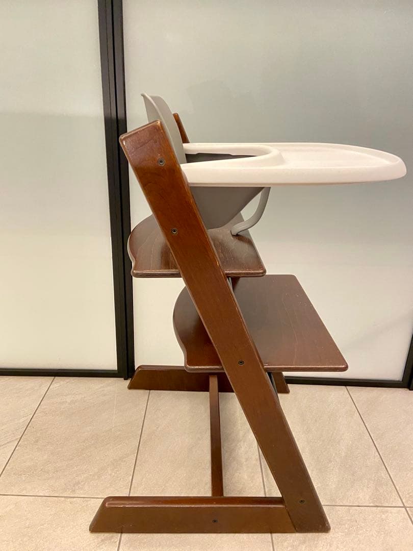 ☘️送料込⭐️美品⭐️ウォールナット⭐️STOKKE⭐️ストッケ トリップトラップ