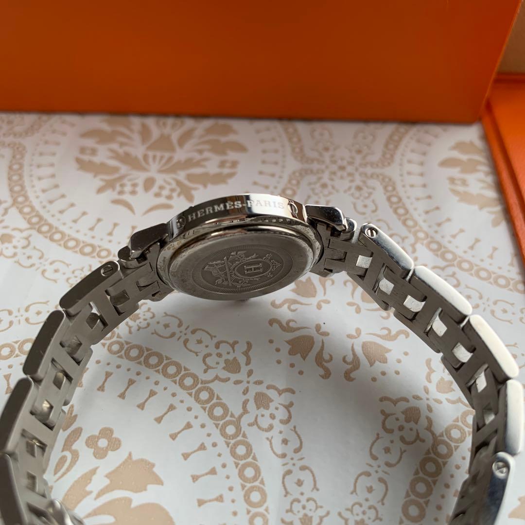 専用ページ エルメス 腕時計 クリッパー　レディース ピンクゴールド文字盤