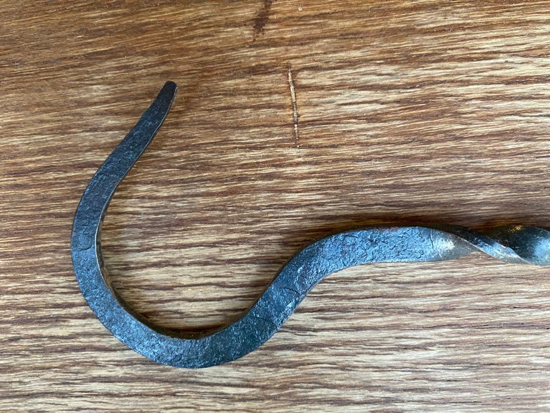 囲炉裏用　自在鉤（白洲正子旧蔵）