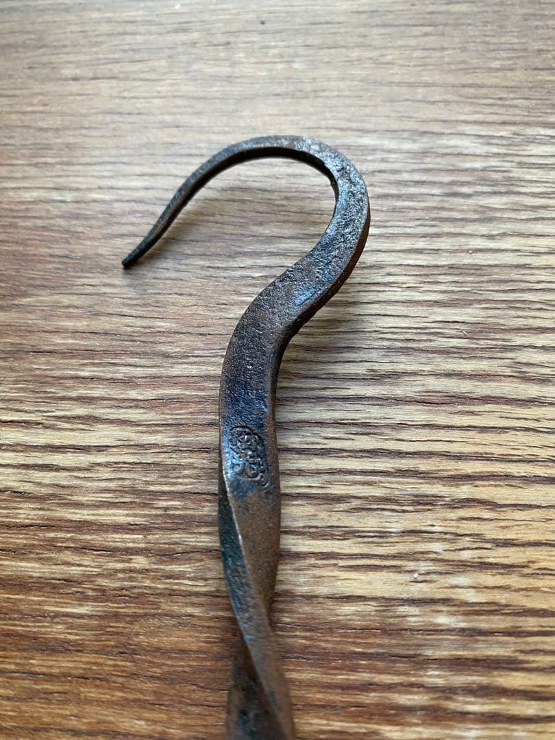 囲炉裏用　自在鉤（白洲正子旧蔵）