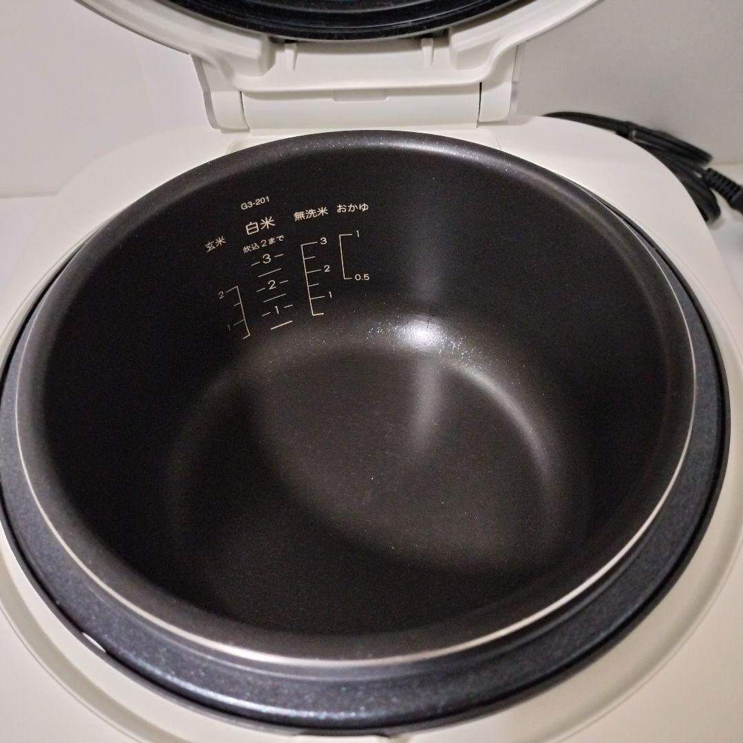 バルミューダ　炊飯器　新モデル　K08A-WH　1223　◎