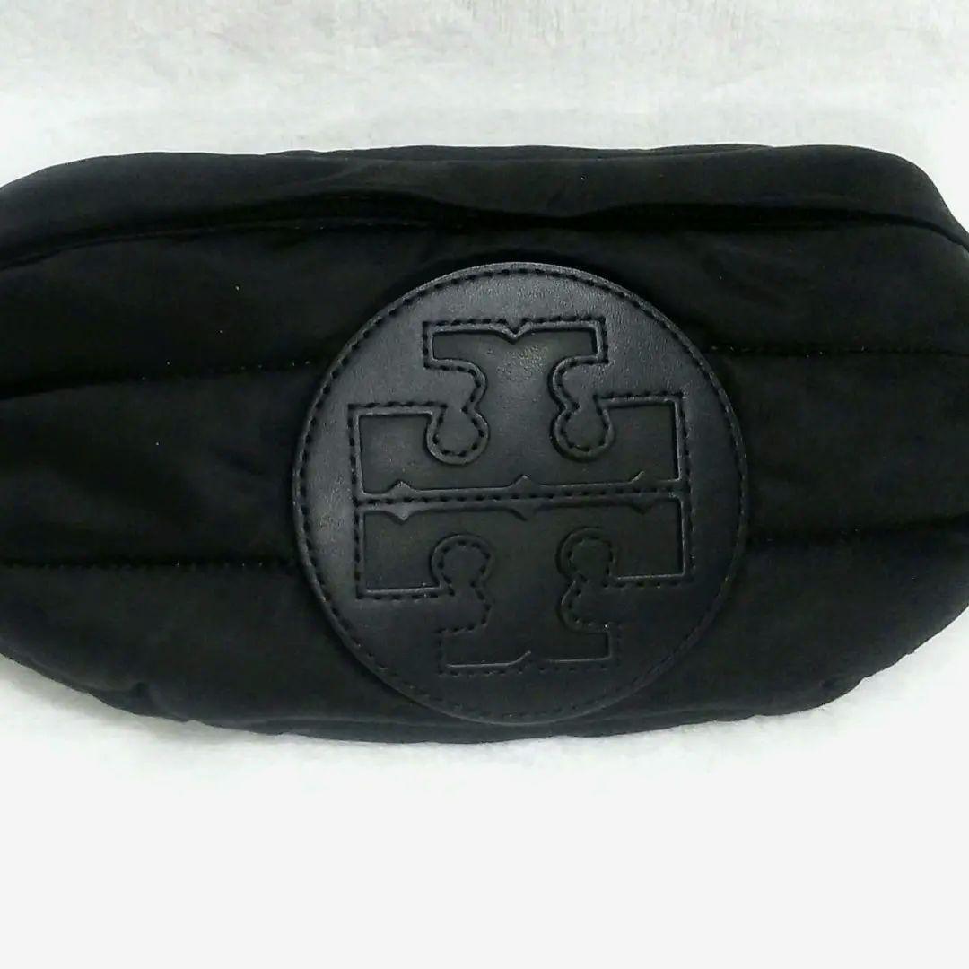 ✨美品★トリーバーチ★ ボディバッグ エラ 軽量 キルティング ブラック ロゴ