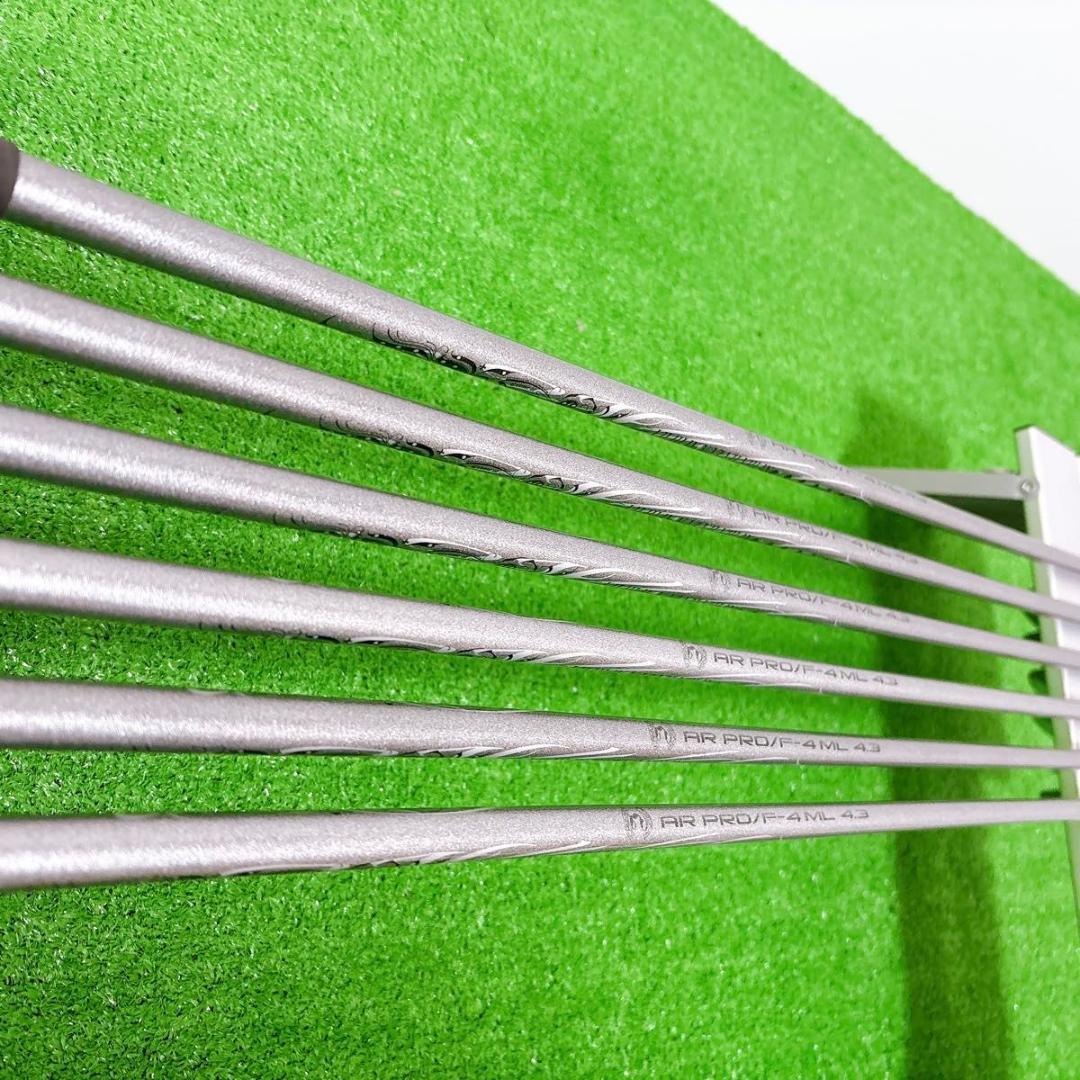 CRAZY クレイジー　CRZ-CB アイアン　6本　セット　FLEX F-4