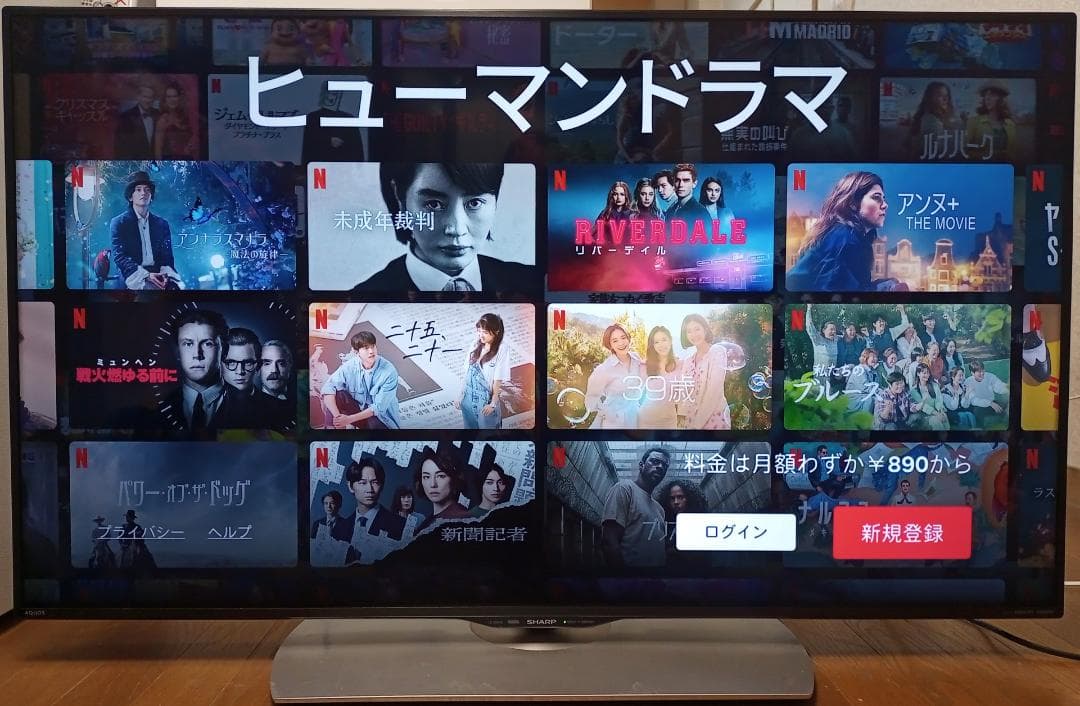 SHARP 50インチ 4K液晶テレビ LC-50U40