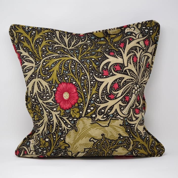 ウィリアムモリス クッションカバー Seaweed