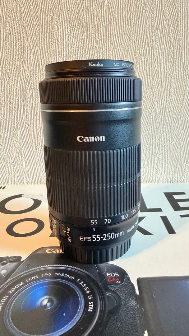 Canon EOS Kiss X7i ダブルズームキット 外部ステレオマイク付き