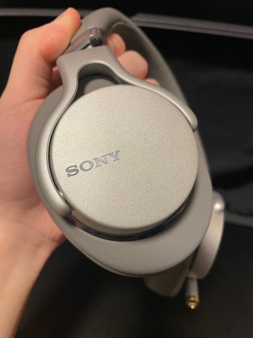 【美品】SONY MDR-1AM2 有線ヘッドホン グレー