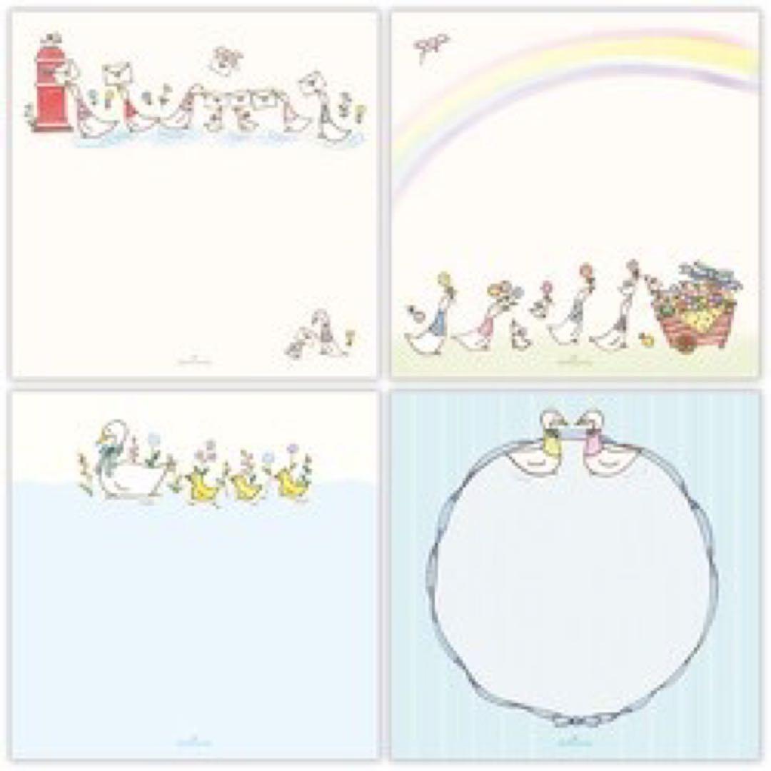 ホールマーク　Tiny Animal Tale  メモパッド　全4種