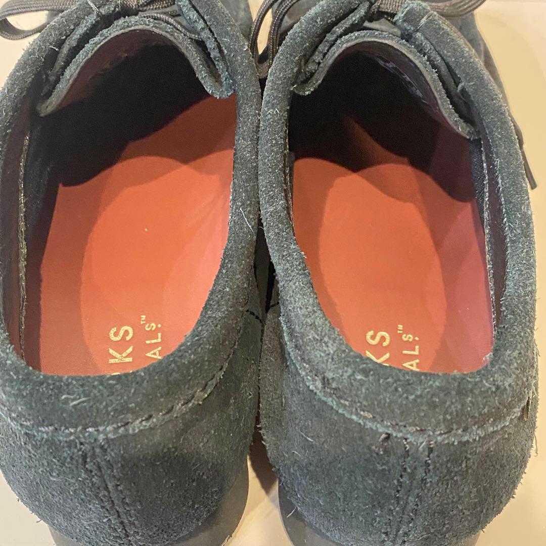クラークス ワラビー GORE-TEX ブラック Clarks UK8 26.5